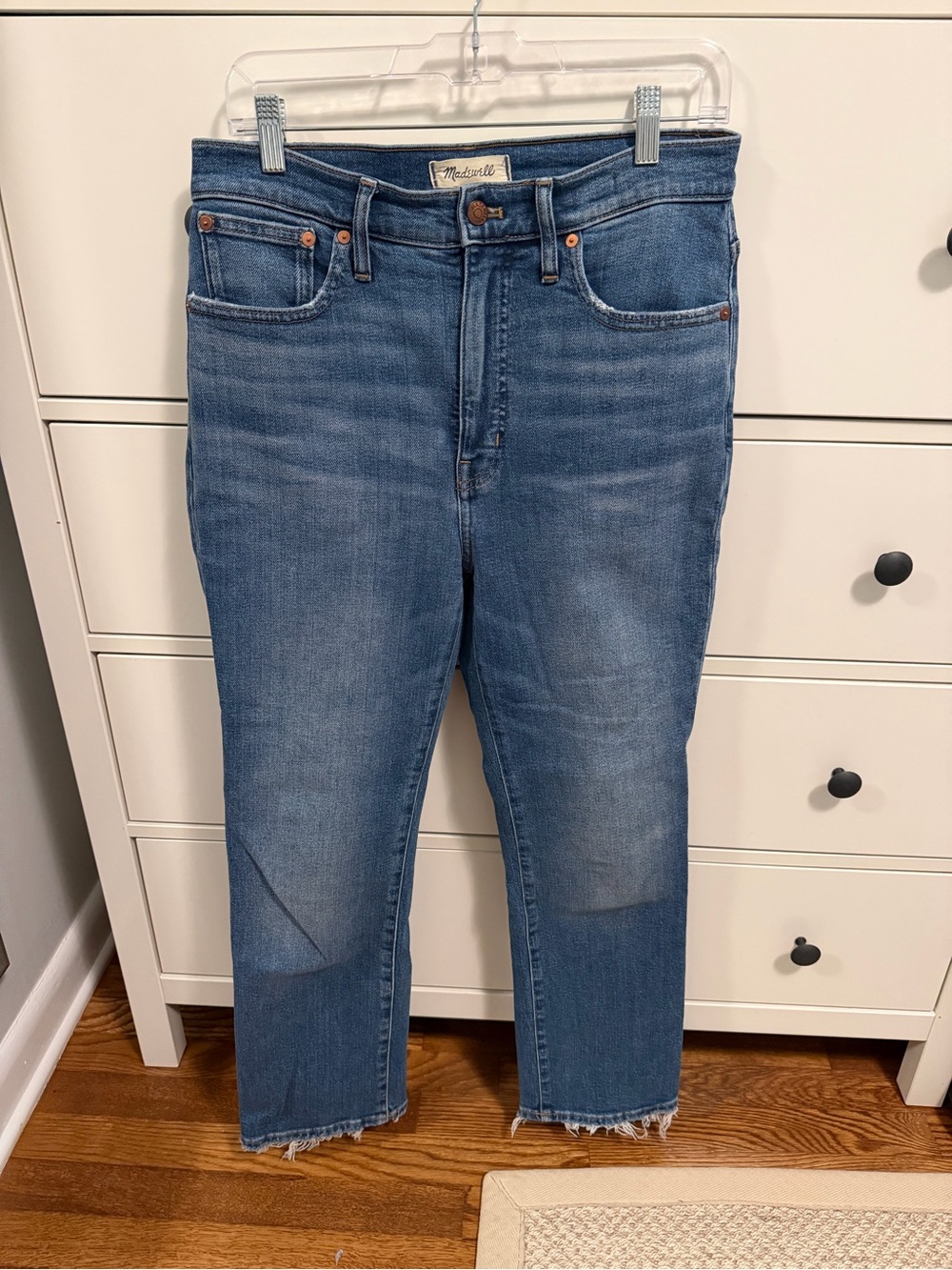 Like New Madewell Slim Demi-Boot Jeans in Northaven Wash Size 28 - Picture 2 of 6